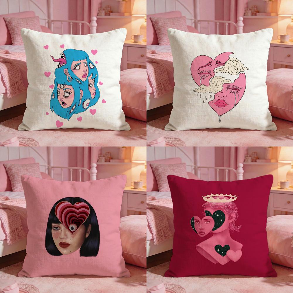 Heartbreak Lady Graphic Cushio - Interior Design Graphic Design recension och pris