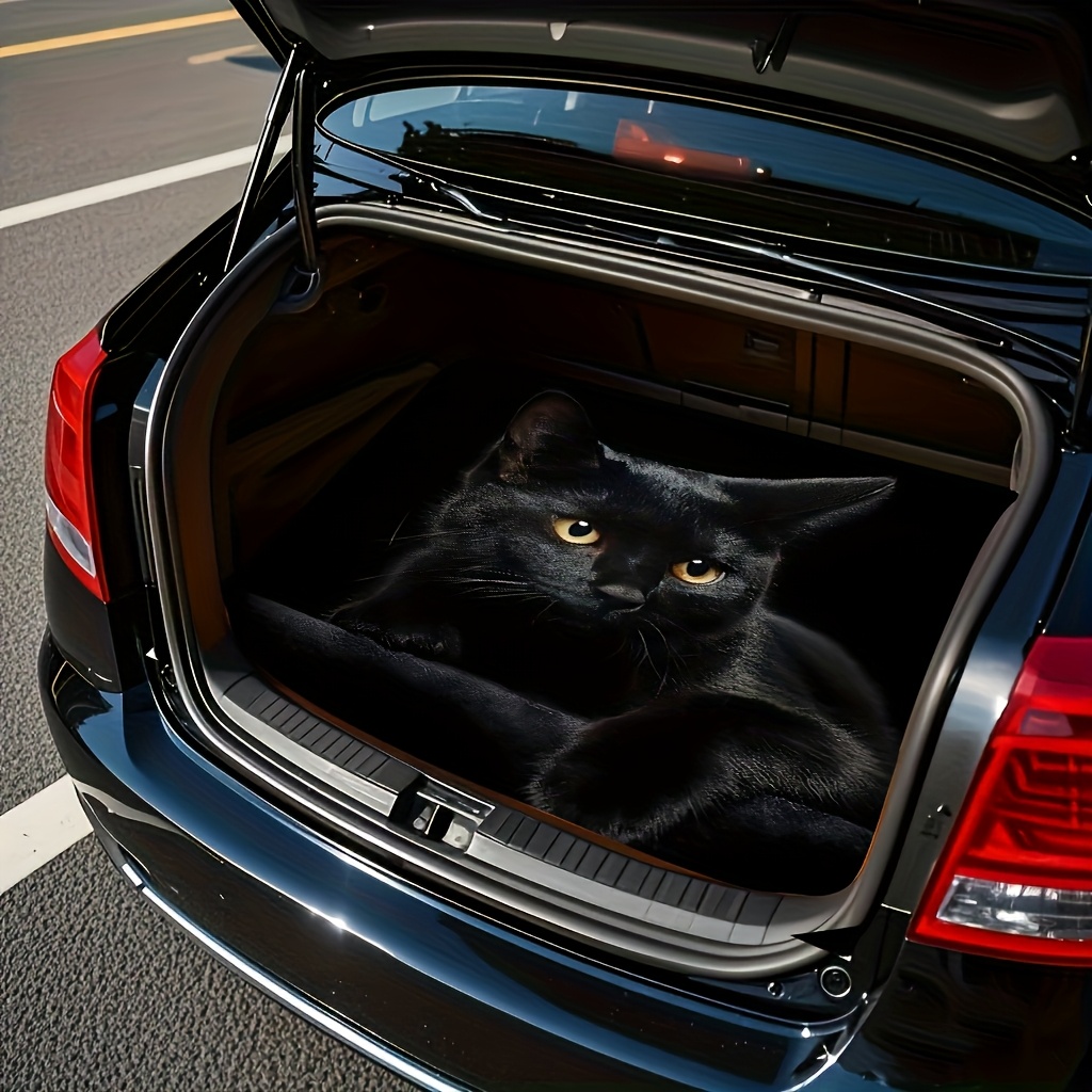 1pc Car Trunk Mat, 2D Graphic  - Interior Design Graphic Design recension och pris